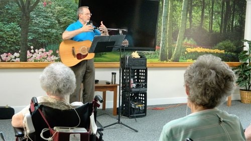 Roy Justice at Homeland Center