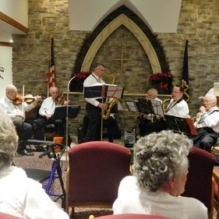 Homeland residents host friends and family for a holiday party