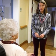 Employee Spotlight: Intern Allison Lawruk helps create Homeland’s home-like feel