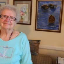 Resident Spotlight: Betty Wise finds joy in painting