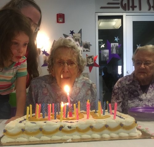 Genevieve Cutshall celebrates 100th birthday