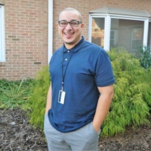 Enjoying the day with Homeland Center Transportation Coordinator Michael Quinones