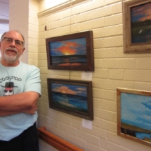 Artist David McBride brings the sea and mountains to Homeland art gallery