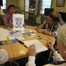 Creative spark: Homeland residents’ artworks bring cheer to sick children