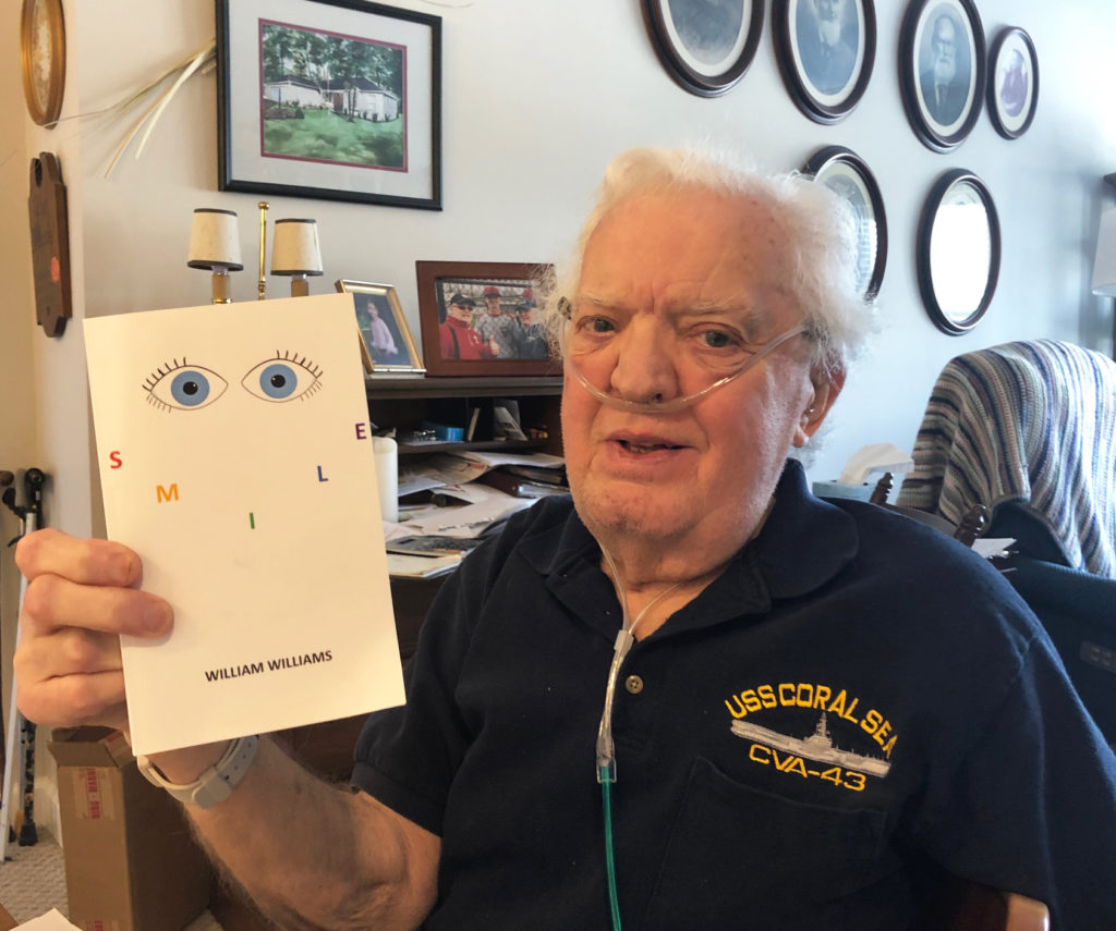 Bill receives nursing care, support from a social worker and complimentary massage services through Homeland Hospice.