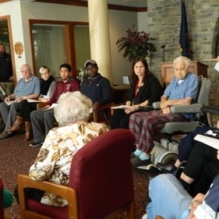 Homeland Center residents’ Pearl Harbor memories resonate with college students