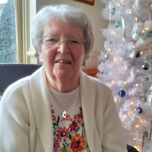 All aboard the excursion van with Homeland resident Dorothy Yoder