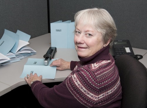 hospice volunteer Claudia Diane Brown