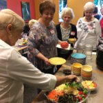 'attendees at the homeland hospice women's luncheon'