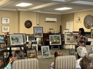 a showcase of robert zimmerman's paintings