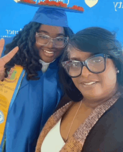 Jennifer Tate-DeFreitas and her daughter Malani Tate-DeFreitas, director of nursing and RN