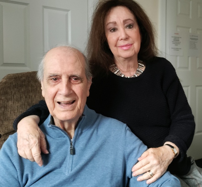 resident Pino Filardo and his wife Janet