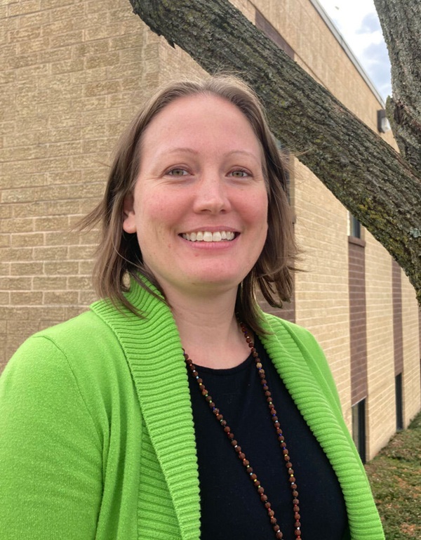 Noelle Valentine, MSW, LSW, outside of homeland