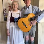 'celebrants dressed up for the sound of music event'