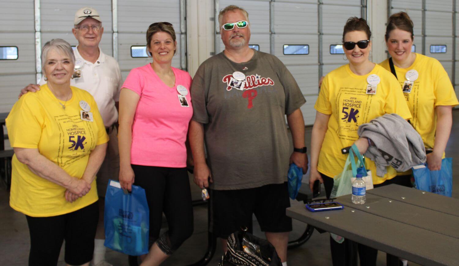 Anne Phillips and her family