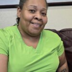 'lead CNA Rebeccah DeVan smiling'